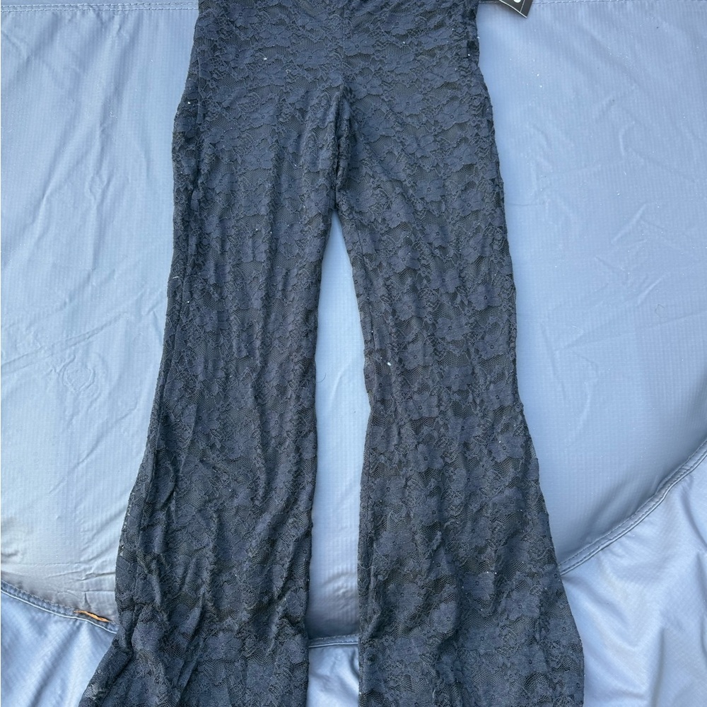 Art Class Black Lace Detail